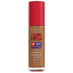 Rimmel Lasting Finish 35Hr Foundation 500 Toffee Rimmel Lasting Finish 35Hr Foundation 500 Toffee