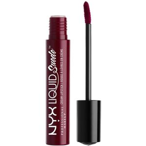 NYX PROFESSIONAL MAKEUP Liquid Suede Cream Lipstick - Vintage (Plum With Mauve U NYX PROFESSIONAL MAKEUP Liquid Suede Cream Lipstick - Vintage (Plum With Mauve U
