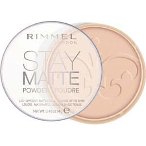 Rimmel London Stay Matte Long Lasting Pressed Powder - 003 Peach glow Rimmel London Stay Matte Long Lasting Pressed Powder - 003 Peach glow