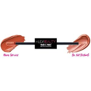 Huda Beauty Matte & Metal Melted Shadow Duo: Room Service & Do Not Disturb Huda Beauty Matte & Metal Melted Shadow Duo: Room Service & Do Not Disturb