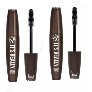 W7 Brown Mascara Eyelash Liquid Lengthening Volumizing Its Reallty W7 Brown Mascara Eyelash Liquid Lengthening Volumizing Its Reallty
