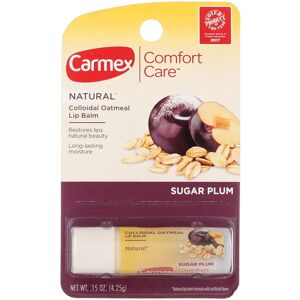 Carmex Comfort Care Colloidal Oatmeal Lip Balm Sugar Plum 15oz Pack of 3 Carmex Comfort Care Colloidal Oatmeal Lip Balm Sugar Plum 15oz Pack of 3