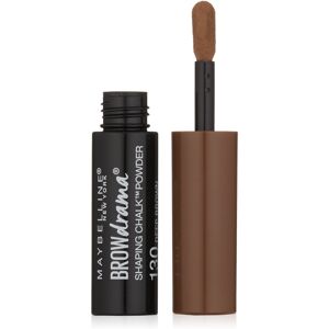 Maybelline New York Brow Drama Shaping Chalk Powder, Deep Brown, 0.035 fl. oz. Maybelline New York Brow Drama Shaping Chalk Powder, Deep Brown, 0.035 fl. oz.