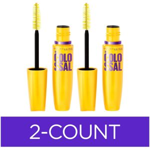 Maybelline Volum' Express Colossal Washable Mascara Makeup Volumizing Classic Maybelline Volum' Express Colossal Washable Mascara Makeup Volumizing Classic