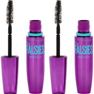 Maybelline Volum Express Falsies Volumizing, Washable Mascara, Blackest Black, 2 Maybelline Volum Express Falsies Volumizing, Washable Mascara, Blackest Black, 2