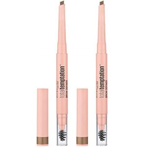 Maybelline Total Temptation Eyebrow Definer Pencil, Blonde, 2 count Maybelline Total Temptation Eyebrow Definer Pencil, Blonde, 2 count