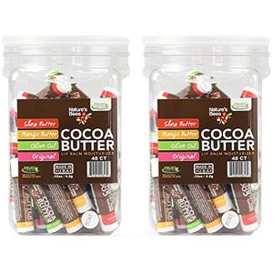 Burts Bees Natures Bees cocoa Butter Lip Balms Lip Moisturizer Treatment - Pack of 96 (O Burts Bees Natures Bees cocoa Butter Lip Balms Lip Moisturizer Treatment - Pack of 96 (O