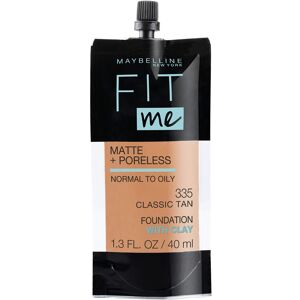 Maybelline New York Fit Me Matte + Poreless Liquid Foundation Pouch F Maybelline New York Fit Me Matte + Poreless Liquid Foundation Pouch F