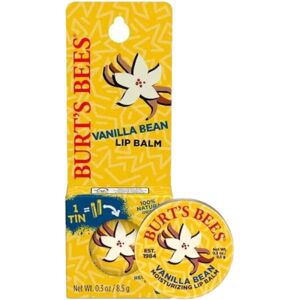 Burt's Bees Vanilla Bean Lip Balm - Lip Balm with Shea Butter Burt's Bees Vanilla Bean Lip Balm - Lip Balm with Shea Butter
