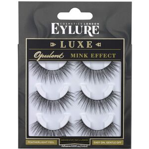 Eylure Luxe Silk Faux Mink Opulent Lash Multi Pack Reusable Adhesive Included Eylure Luxe Silk Faux Mink Opulent Lash Multi Pack Reusable Adhesive Included