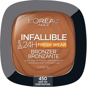 L’Oréal Paris L'Oreal Paris Infallible Up to 24H Fresh Wear Soft Matte Longwear Bronzer. Water L’Oréal Paris L'Oreal Paris Infallible Up to 24H Fresh Wear Soft Matte Longwear Bronzer. Water