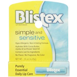Blistex Simple and Sensitive Hypo-allergenic, Non-irritating Lip Moisturizer, (5 Blistex Simple and Sensitive Hypo-allergenic, Non-irritating Lip Moisturizer, (5