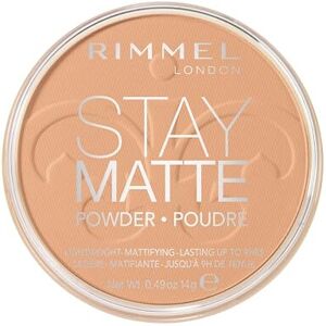 Rimmel London Stay Matte - 016 Deep Beige - Pressed Powder Lightweight High Co Rimmel London Stay Matte - 016 Deep Beige - Pressed Powder Lightweight High Co