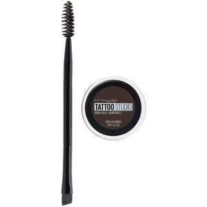 Maybelline TattooStudio Brow Pomade Long Lasting Buildable Eyebrow Makeup Black Maybelline TattooStudio Brow Pomade Long Lasting Buildable Eyebrow Makeup Black
