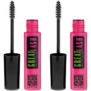 Maybelline Great Lash Washable Mascara Makeup Volumizing Lash-Doubling Formula Maybelline Great Lash Washable Mascara Makeup Volumizing Lash-Doubling Formula