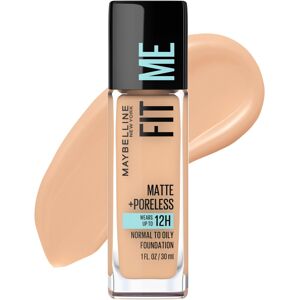 Maybelline Fit Me Matte + Poreless Liquid Oil-Free Foundation Makeup True Beige Maybelline Fit Me Matte + Poreless Liquid Oil-Free Foundation Makeup True Beige