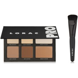LORAC PRO Contour Palette & Contour Brush Contour Powders & Highlighter Makeup LORAC PRO Contour Palette & Contour Brush Contour Powders & Highlighter Makeup