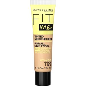 Maybelline Fit Me Tinted Moisturizer Natural Coverage Face Makeup 118 1 Coun Maybelline Fit Me Tinted Moisturizer Natural Coverage Face Makeup 118 1 Coun