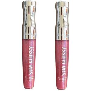 Pack of 2 Rimmel Stay Glossy 6HR Lip Gloss Cake for Breakfast # 030 Pack of 2 Rimmel Stay Glossy 6HR Lip Gloss Cake for Breakfast # 030