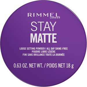 Rimmel Stay Matte Loose Powder 001 Transparent Face Loose Powder Talc-free V Rimmel Stay Matte Loose Powder 001 Transparent Face Loose Powder Talc-free V