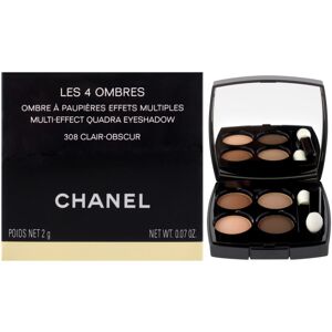Les 4 Ombres Multi-Effect Quadra Eyeshadow - 308 Clair Obscur by Chanel for Wome Les 4 Ombres Multi-Effect Quadra Eyeshadow - 308 Clair Obscur by Chanel for Wome