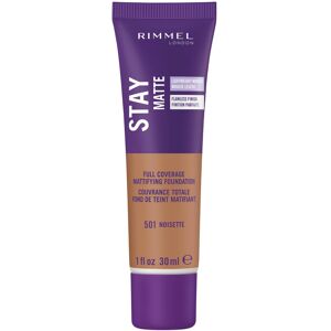 Rimmel London Stay Matte Liquid Mousse - 501 Noisette - Foundation Lightweight Rimmel London Stay Matte Liquid Mousse - 501 Noisette - Foundation Lightweight