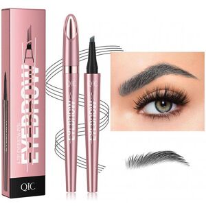 Unbranded (Gray B) Portable 4 Tip Liquid Eyebrow Pencil Smudge-Resistant Eyebrow Liner for Unbranded (Gray B) Portable 4 Tip Liquid Eyebrow Pencil Smudge-Resistant Eyebrow Liner for