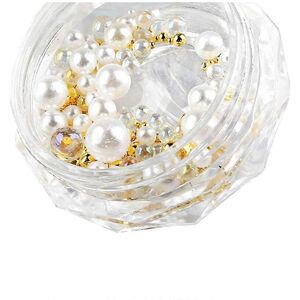 Unbranded Nail Art Pearl Semi Round Imitation Pearl 3d Decal Design Glitter Decoration Des Unbranded Nail Art Pearl Semi Round Imitation Pearl 3d Decal Design Glitter Decoration Des