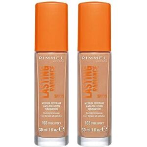 Rimmel Lasting Radiance Medium Coverage Anti Pollution Foundation, SPF 25, 103 T Rimmel Lasting Radiance Medium Coverage Anti Pollution Foundation, SPF 25, 103 T
