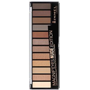 Rimmel Magnif'eyes Nude Edition Eyeshadow Palette, 12 shade, Cream Rimmel Magnif'eyes Nude Edition Eyeshadow Palette, 12 shade, Cream