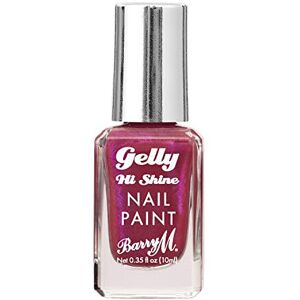 Barry M Gelly Hi Shine Nail Paint, Shade Carnation Metallic Pink Nail Polish Barry M Gelly Hi Shine Nail Paint, Shade Carnation Metallic Pink Nail Polish