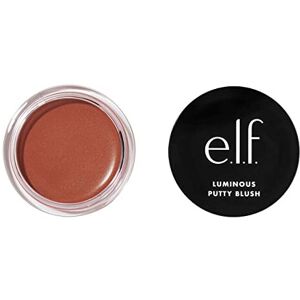 e.l.f. Luminous Putty Blush, Putty To Powder Blush With A Shimmer Finish, Lightw e.l.f. Luminous Putty Blush, Putty To Powder Blush With A Shimmer Finish, Lightw