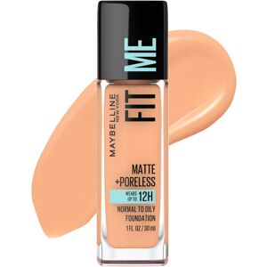 Maybelline Fit Me Matte + Poreless Liquid Oil-Free Foundation Makeup Classic Be Maybelline Fit Me Matte + Poreless Liquid Oil-Free Foundation Makeup Classic Be
