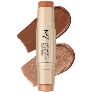 Boots No7 No7 Pro Artist Multi-Use Bronzer Stick & Highlighter Makeup - Dual-Ended Cream C Boots No7 No7 Pro Artist Multi-Use Bronzer Stick & Highlighter Makeup - Dual-Ended Cream C