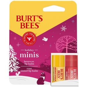 Burts Bees Holiday Minis Lip Balm and Tinted Lip Balm Set Rose 2 Piece Burts Bees Holiday Minis Lip Balm and Tinted Lip Balm Set Rose 2 Piece