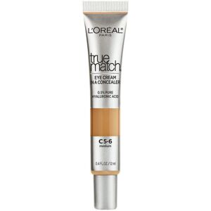 L’Oréal Paris LOr?al Paris True Match Eye Cream in a Concealer 0.5% hyaluronic acid Medium C L’Oréal Paris LOr?al Paris True Match Eye Cream in a Concealer 0.5% hyaluronic acid Medium C