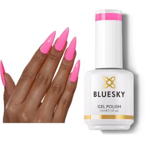 BLUESKY Pink Gel Polish - Deep Pink Soak Off Gel Polish Vegan Long Lasting&Chip BLUESKY Pink Gel Polish - Deep Pink Soak Off Gel Polish Vegan Long Lasting&Chip