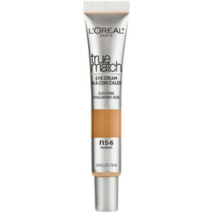 L’Oréal Paris LOr?al Paris True Match Eye Cream in a Concealer 0.5% hyaluronic acid Medium N L’Oréal Paris LOr?al Paris True Match Eye Cream in a Concealer 0.5% hyaluronic acid Medium N