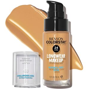 Revlon Liquid Foundation ColorStay Face Makeup for Normal & Dry Skin SPF 20 L Revlon Liquid Foundation ColorStay Face Makeup for Normal & Dry Skin SPF 20 L