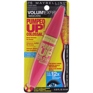 Maybelline New York Volum' Express Pumped Up Colossal Waterproof Mascara Glam B Maybelline New York Volum' Express Pumped Up Colossal Waterproof Mascara Glam B