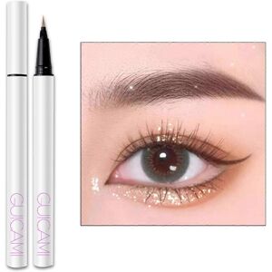 Unbranded (Cowherd, One size) 2 in 1 Eyeshadow Highlighter Eyeliner Pen Waterproof Long La Unbranded (Cowherd, One size) 2 in 1 Eyeshadow Highlighter Eyeliner Pen Waterproof Long La