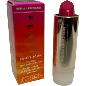 Fenty Beauty Icon Semi Matte Refillable Lipstick 3.8g Miss Candy Fenty Beauty Icon Semi Matte Refillable Lipstick 3.8g Miss Candy