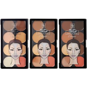 Φιλιά Ρούμπι Ruby Kisses 3D Cream Contour Artist Set 3 Pack (Light Light Medium Medium Dark Φιλιά Ρούμπι Ruby Kisses 3D Cream Contour Artist Set 3 Pack (Light Light Medium Medium Dark