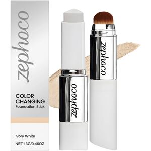 Unbranded (White*1PCS) SALE! 2-in-1 White Foundation Stick Colour Changing Concealer Stick Unbranded (White*1PCS) SALE! 2-in-1 White Foundation Stick Colour Changing Concealer Stick