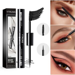 Unbranded 5PCS Mascara Eyeliner 2 In 1 Liquid Curling Durable Waterproof Unbranded 5PCS Mascara Eyeliner 2 In 1 Liquid Curling Durable Waterproof