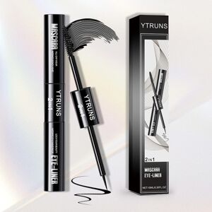 Unbranded (3PCS) Mascara Eyeliner 2 In 1 Liquid Curling Durable Waterproof Unbranded (3PCS) Mascara Eyeliner 2 In 1 Liquid Curling Durable Waterproof