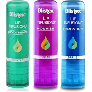 Blistex Lip Infusion Complete Set Hydrating Lip Balm Collection Blistex Lip Infusion Complete Set Hydrating Lip Balm Collection