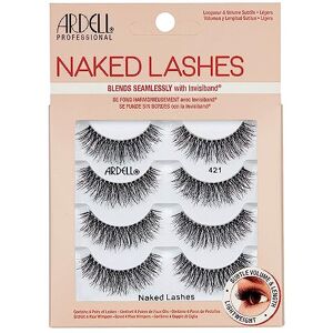 Ardell False Eyelashes Naked Lash 421 4 Pack Multipack Black Subtle Volume And L Ardell False Eyelashes Naked Lash 421 4 Pack Multipack Black Subtle Volume And L