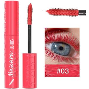 Unbranded (color03) 1pc Mascara Thick Long Natural Curling Six Color Mascara Unbranded (color03) 1pc Mascara Thick Long Natural Curling Six Color Mascara