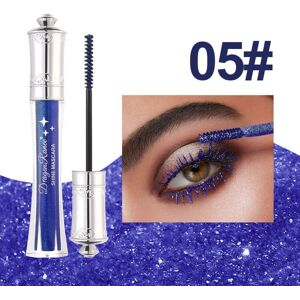 Unbranded (color05) 1pack E Crushed Diamond Waterproof Mascara Shiny Sparklet Blue Fine Fl Unbranded (color05) 1pack E Crushed Diamond Waterproof Mascara Shiny Sparklet Blue Fine Fl